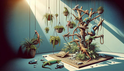 5 Reasons to Include Fake Hanging Plants in Your Reptile Habitat - Talis Us