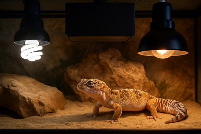 Complete Guide to Reptile Heating: UVB vs Heat Panels vs Lamps
