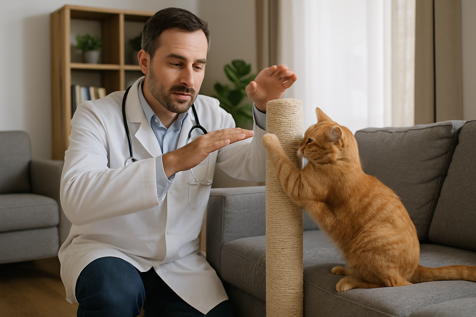 How to Stop Cats From Scratching Furniture Fast With Vet Tips