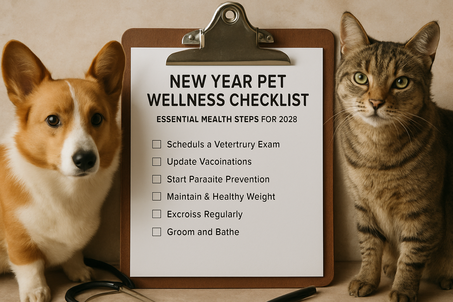 New Year Pet Wellness Checklist: Essential Health Steps for 2026