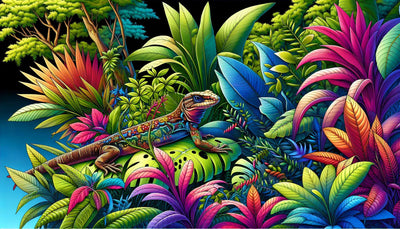 Add Vibrant Plants to Your Reptile's Habitat - Talis Us