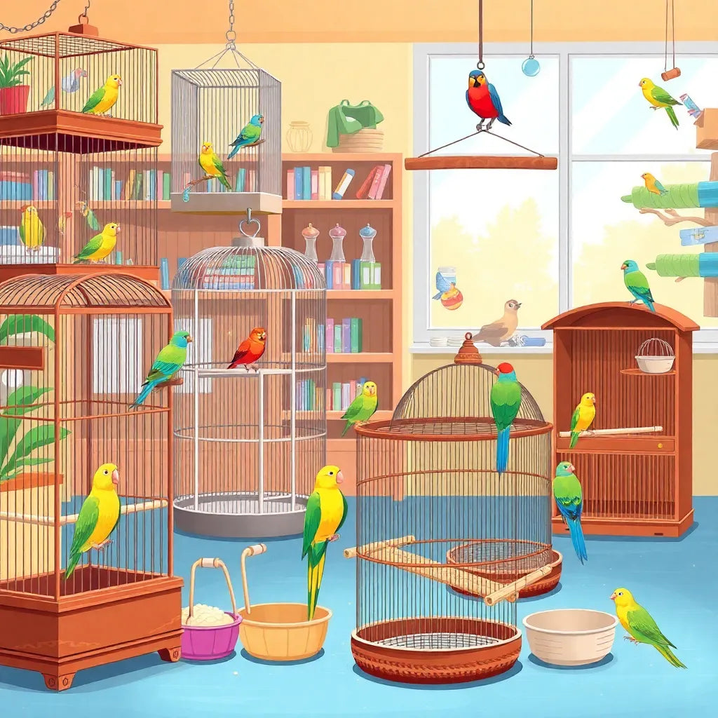 Bird Cage Essentials: Choosing the Right Setup