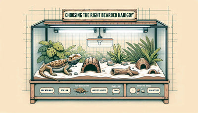 Choosing the Right Bearded Dragon Habitat - Talis Us
