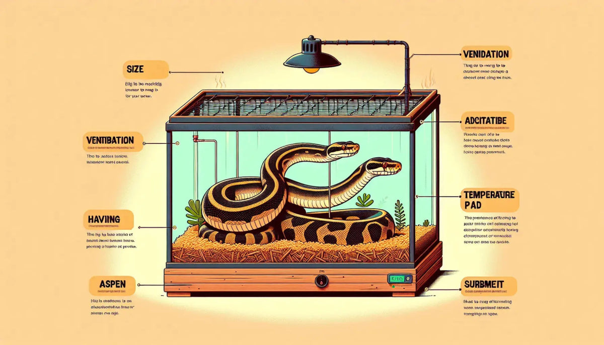 Choosing the Right Snake Terrarium: Tips and Recommendations - Talis Us