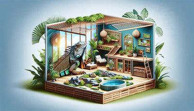 Create a Beautiful and Functional Iguana Enclosure with These Tips - Talis Us