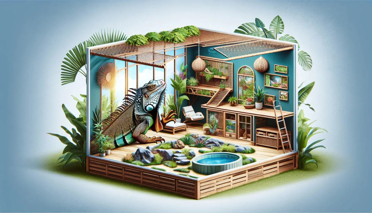 Create a Beautiful and Functional Iguana Enclosure with These Tips - Talis Us
