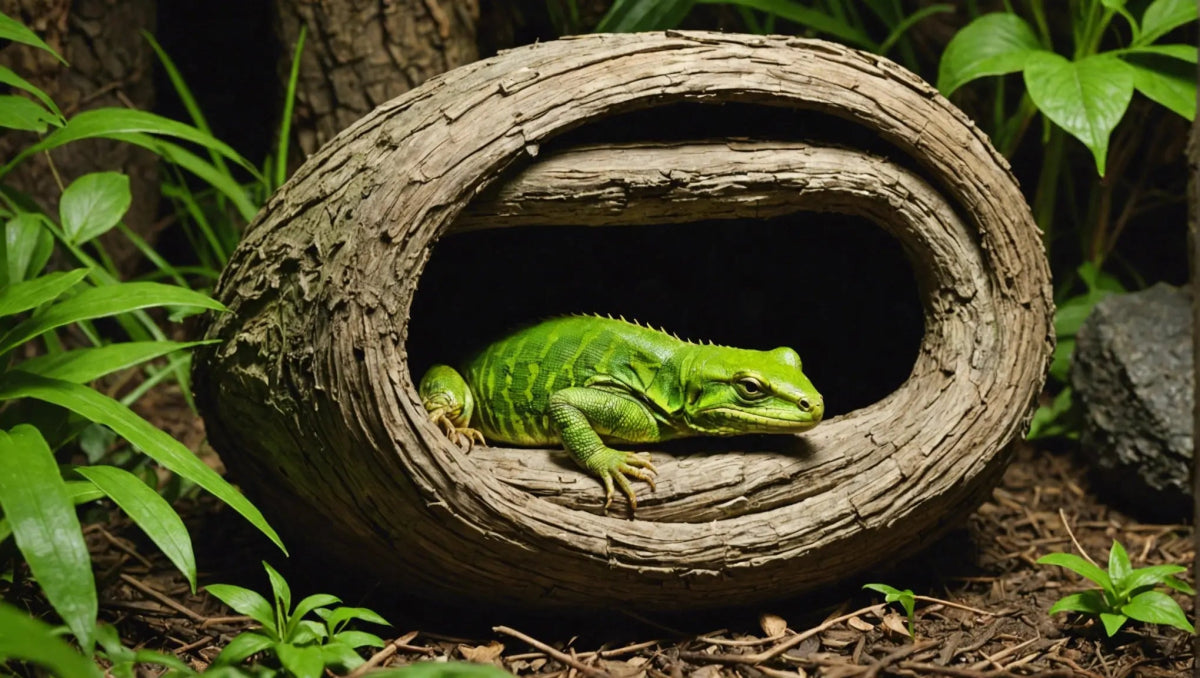 Create a Safe and Cozy Hideout for Your Reptile - Talis Us