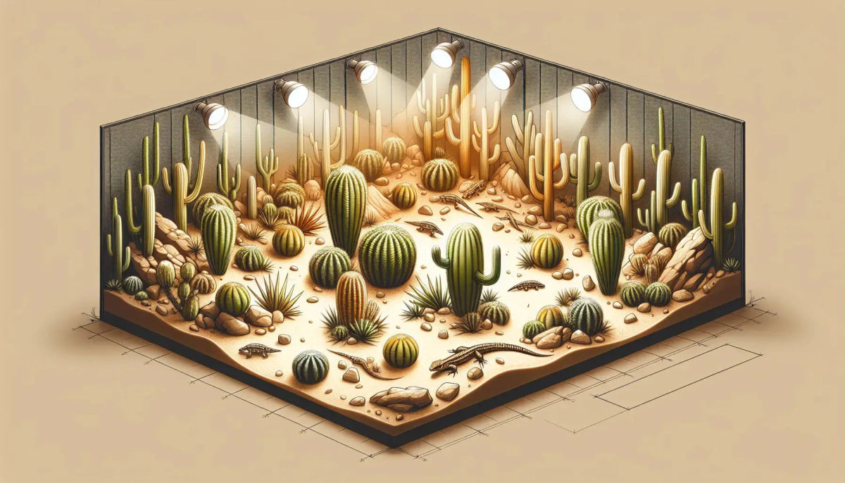 Create a Stunning Reptile Habitat with Decorative Cactus - Talis Us