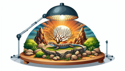 Create the Perfect Basking Spot for Your Lizard with a Heat Lamp - Talis Us
