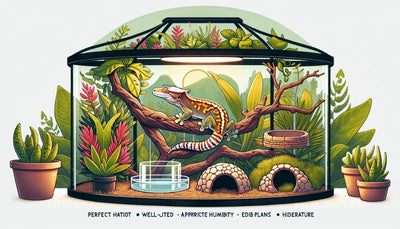 Creating the Perfect Habitat for Your Crested Gecko - Talis Us