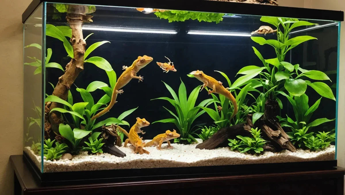 Crested Gecko Tank Decor Ideas - Talis Us