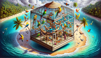 Discover the Perfect Cage for Your Bird: Prevue Pet Products Corner Cage with Playtop - Talis Us
