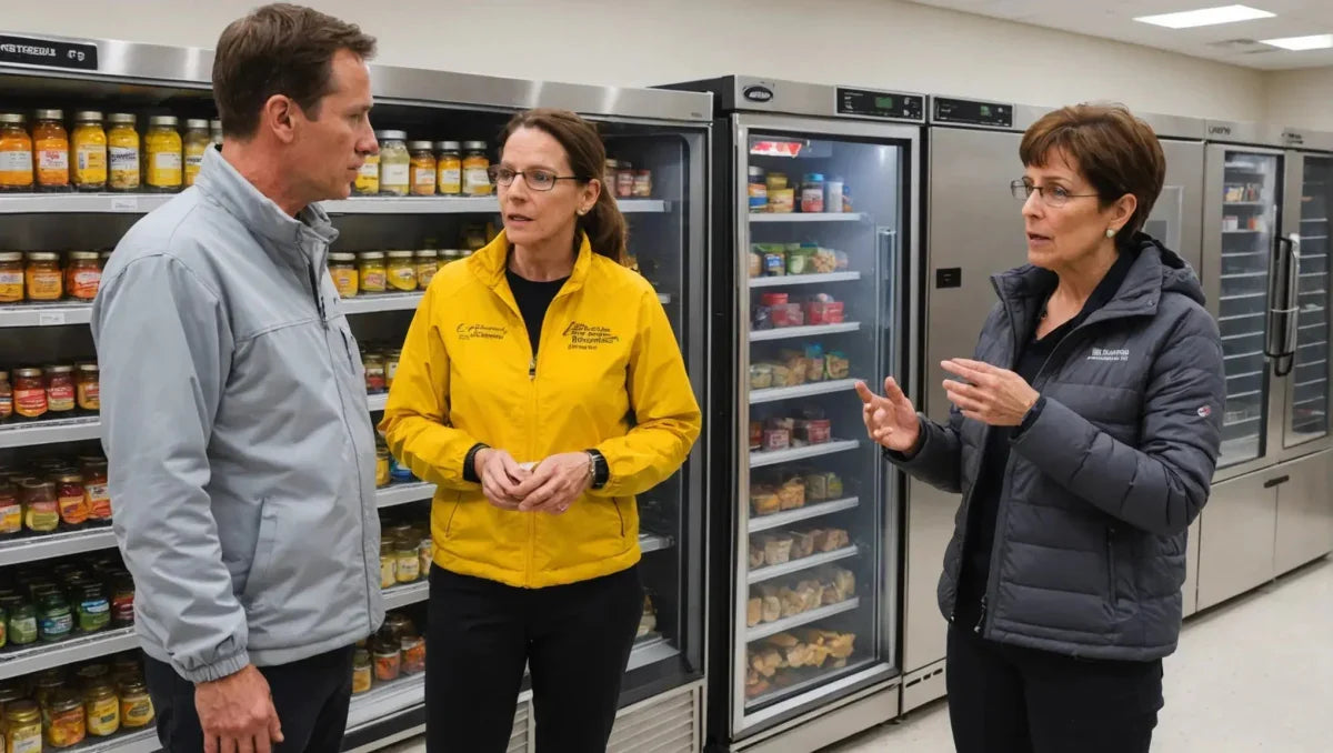 Discussing how freeze drying retains vitamins, minerals, and protein levels. - Talis Us
