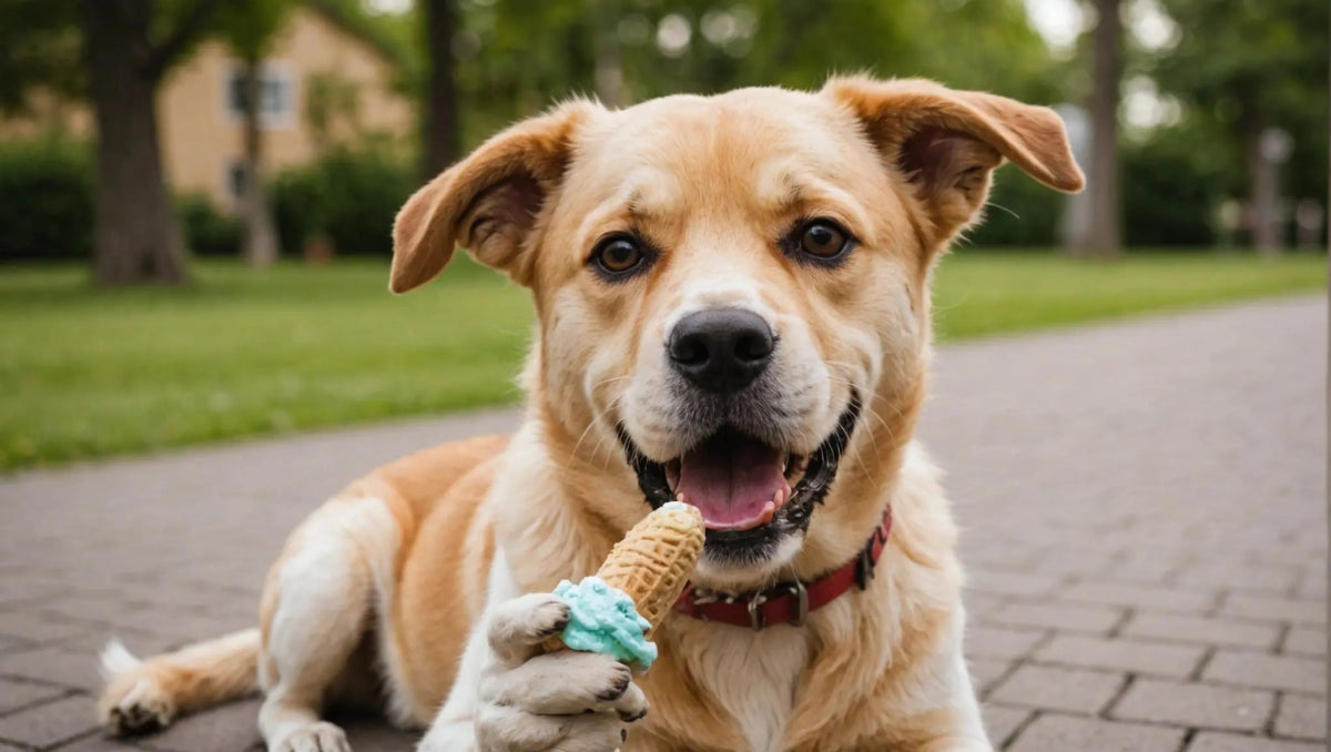 Dog Eating Ice Cream: A Delightful Treat for Your Canine - Talis Us