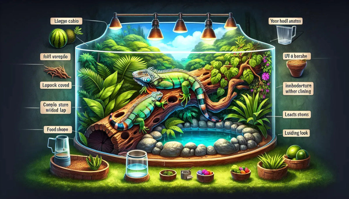 Enhance Your Iguana's Habitat with These Must-Have Accessories - Talis Us