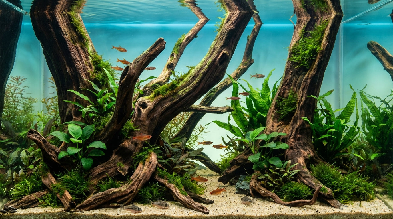 Where can I buy high-quality driftwood for my fish tank?