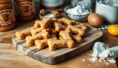 Homemade 3-Ingredient Peanut Butter Dog Treats - Talis Us