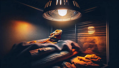 how long should a reptile heat lamp stay on - Talis Us
