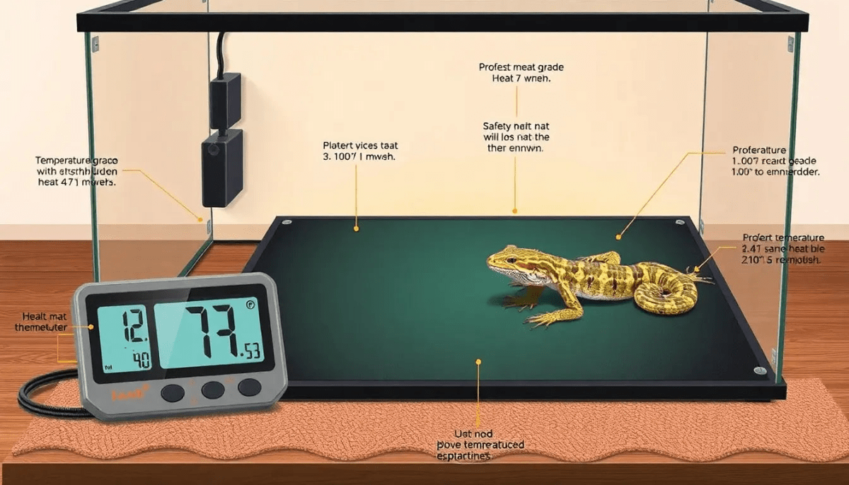 Keeping Your Reptile Cozy: The Essential Guide to Thermostat Heat Mats - Talis Us