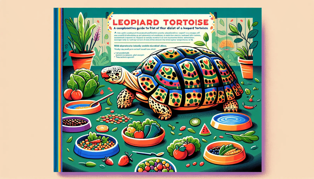 Leopard Tortoise Diet: A Comprehensive Guide for Healthy Pets - Talis Us