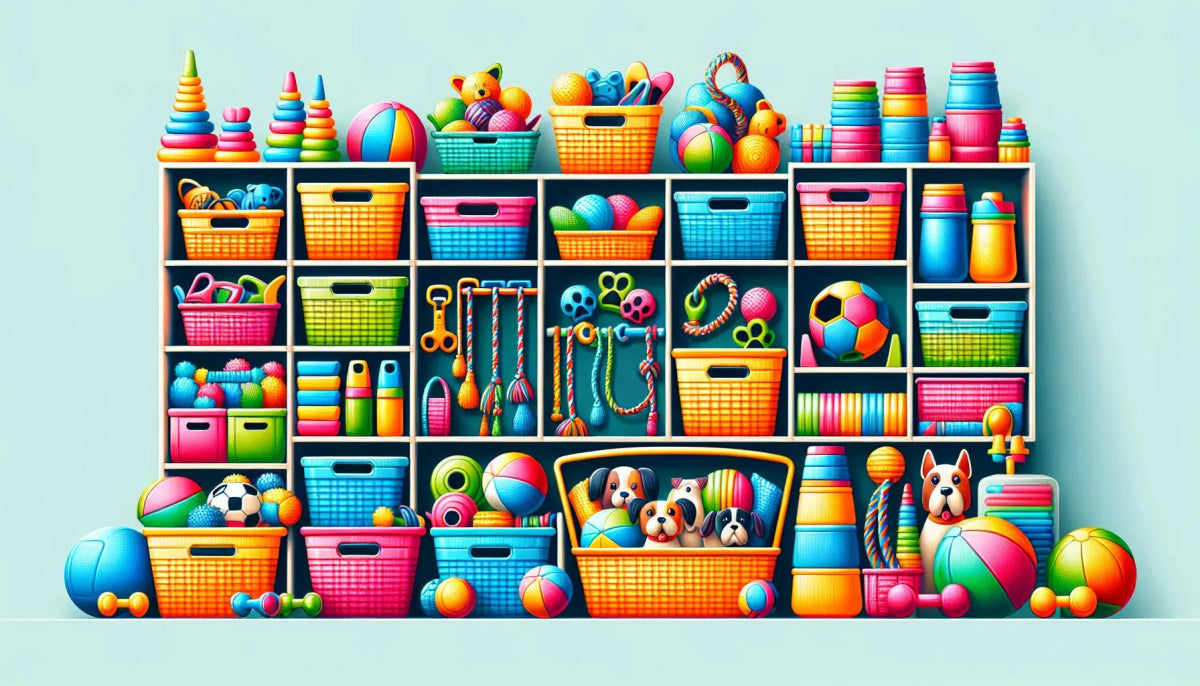 Organize Your Dog's Toys with These Handy Storage Solutions - Talis Us
