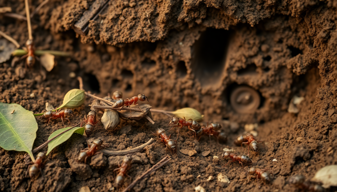 The Incredible Engineering Feats of Ants: A Glimpse into Their Remarkable World