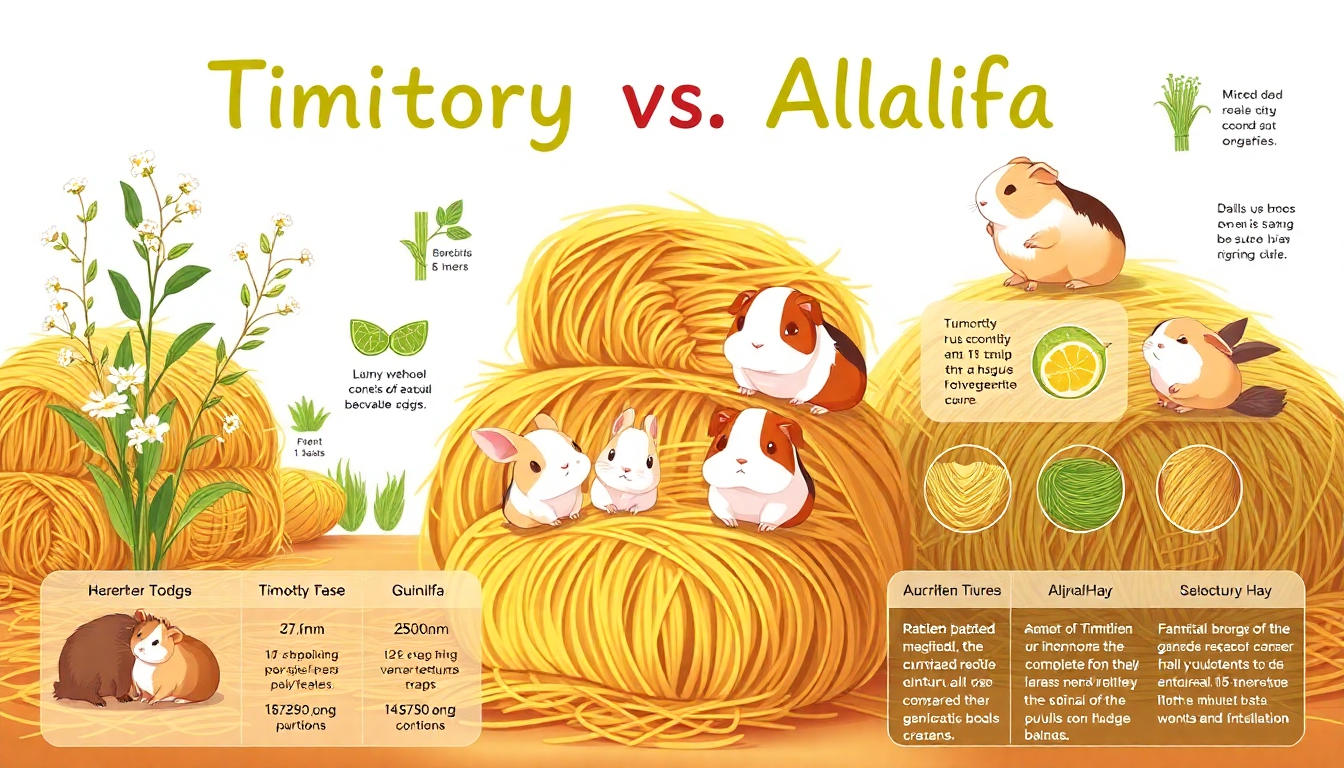 Unlock the Secrets of Timothy vs. Alfalfa: The Ultimate Guide to Choosing the Best Hay for Your Small Pets