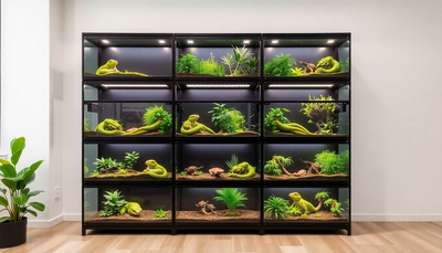 Revolutionize Your Reptile Setup with Talis Us Reptile Racks