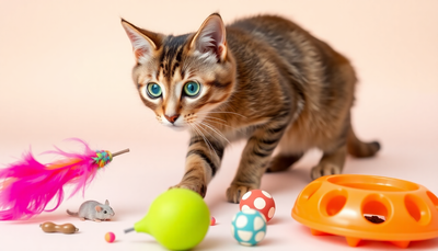 Unleash Your Cat's Playtime: Top 5 Toys for Felines with Cleaning Product Sensitivities