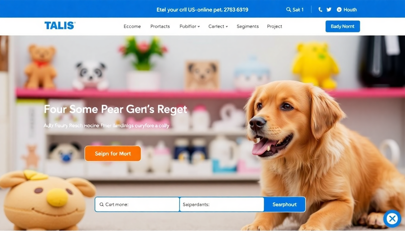 Discover Your Favorite Online Pet Store: Talis US