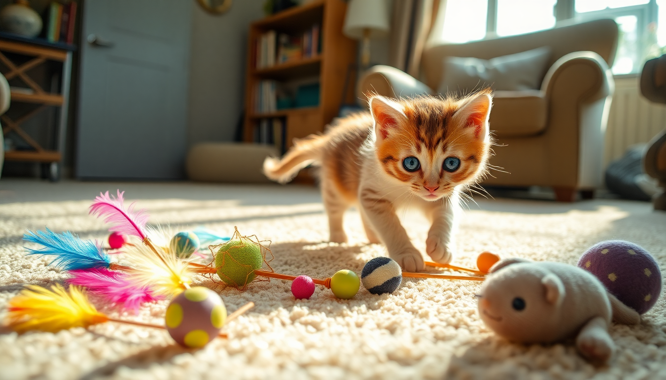 10 Purrfect Cat Toys for Endless Playtime