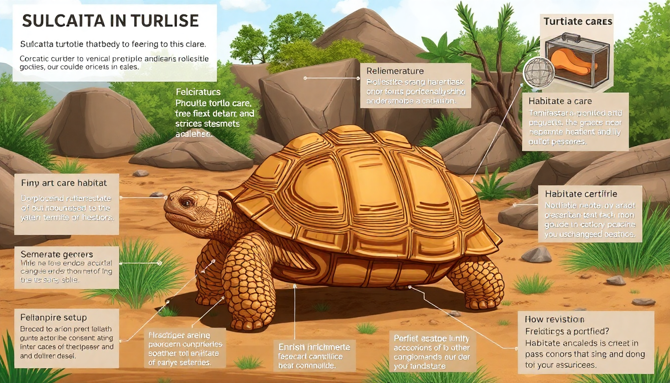 Caring for Your Sulcata Tortoise: A Comprehensive Guide