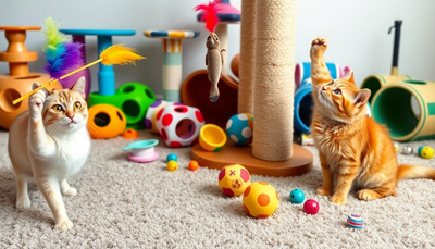 10 Exciting Cat Toys for Exercise and Playtime