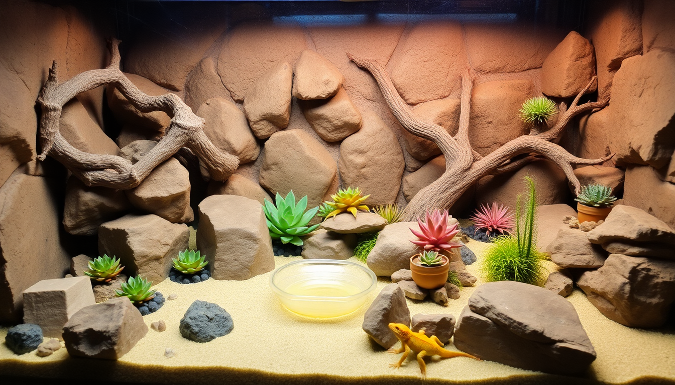 Elevating Your Bearded Dragon's Habitat: Decor Ideas to Bring Out Their Personality