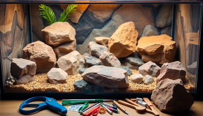 DIY Rocks for Your Bearded Dragon's Tank: A Step-by-Step Guide