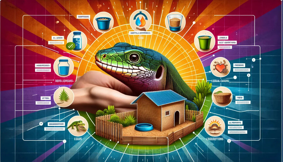 Proper Lizard Care: Tips for a Happy and Healthy Pet - Talis Us