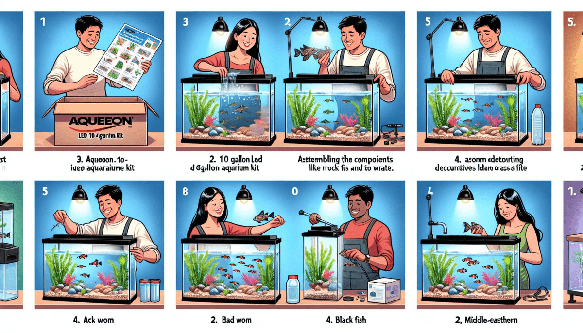 Setting Up Your Aqueon LED 10 Gallon Aquarium Kit - Talis Us
