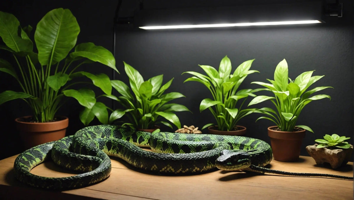 The Benefits of Using an LED Snake Light for Your Reptile - Talis Us