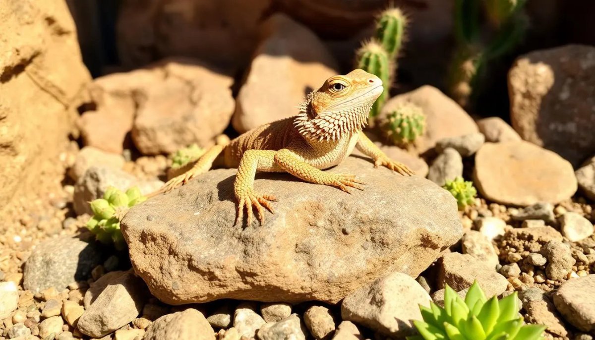 The Ultimate Guide to Bearded Dragon Basking Rocks: Unlocking the Key to Your Pet's Comfort and Health - Talis Us