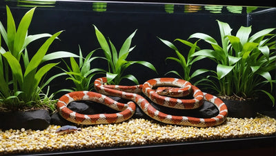 Corn Snake Tank Decor Ideas