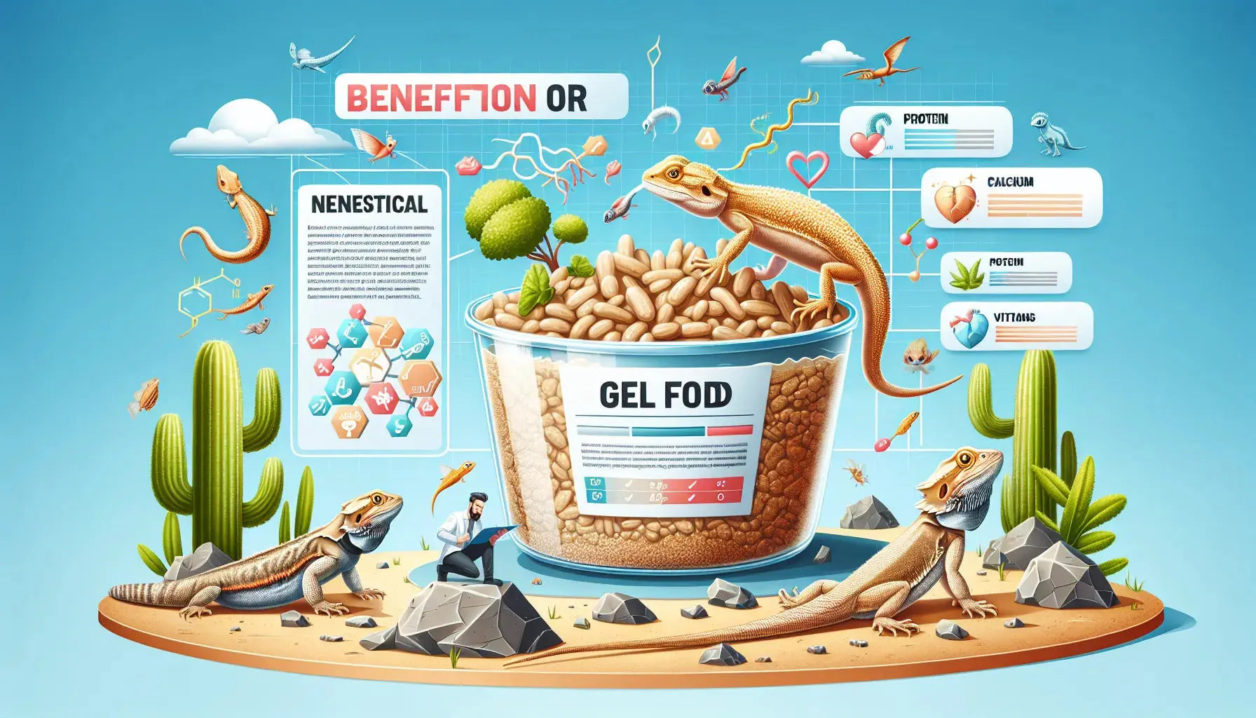 Explore the Benefits of Gel Food for Reptiles