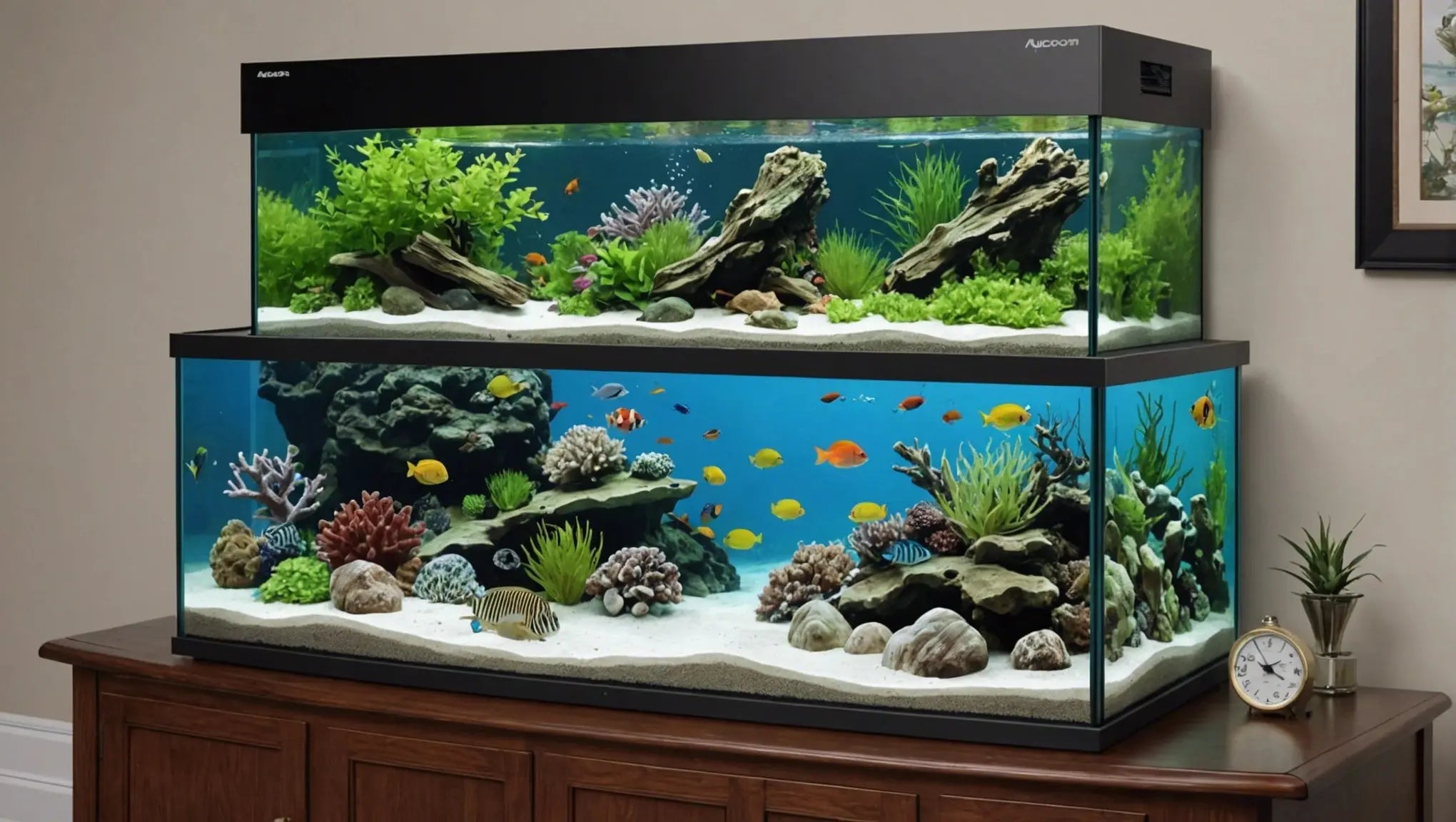 Enhance Your Aquatic Paradise with Aqueon Aquariums
