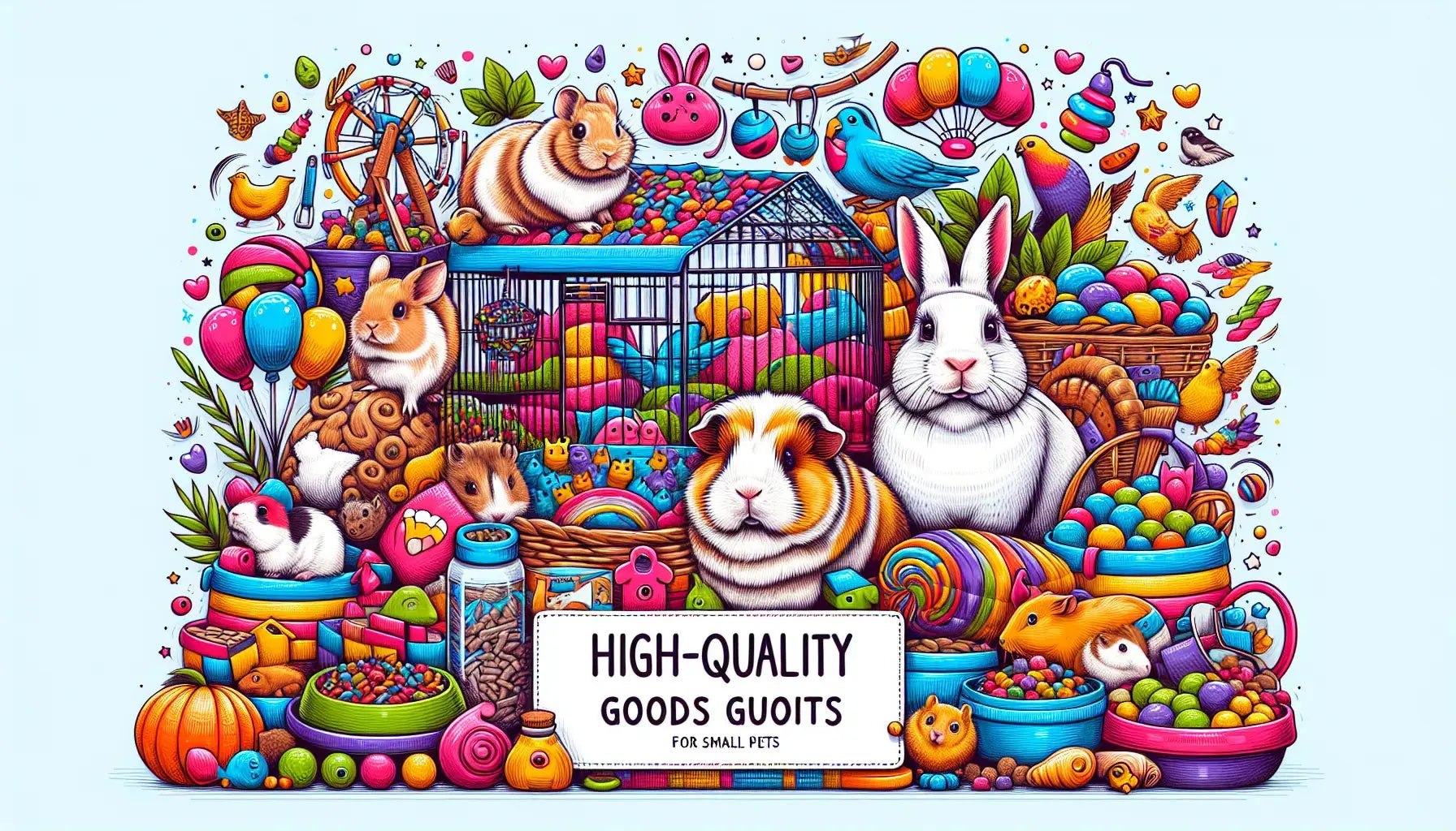 Discover a Variety of High-Quality Products for Small Animals
