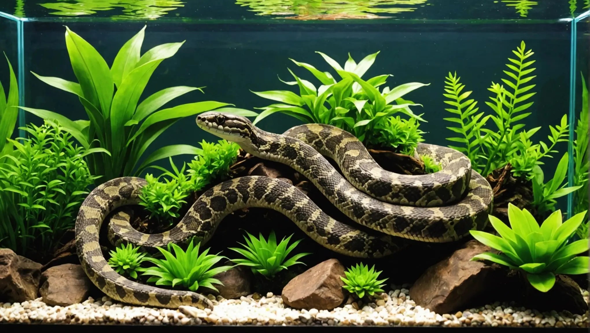 Snake Aquarium Decor: Enhancing Your Reptile Habitat