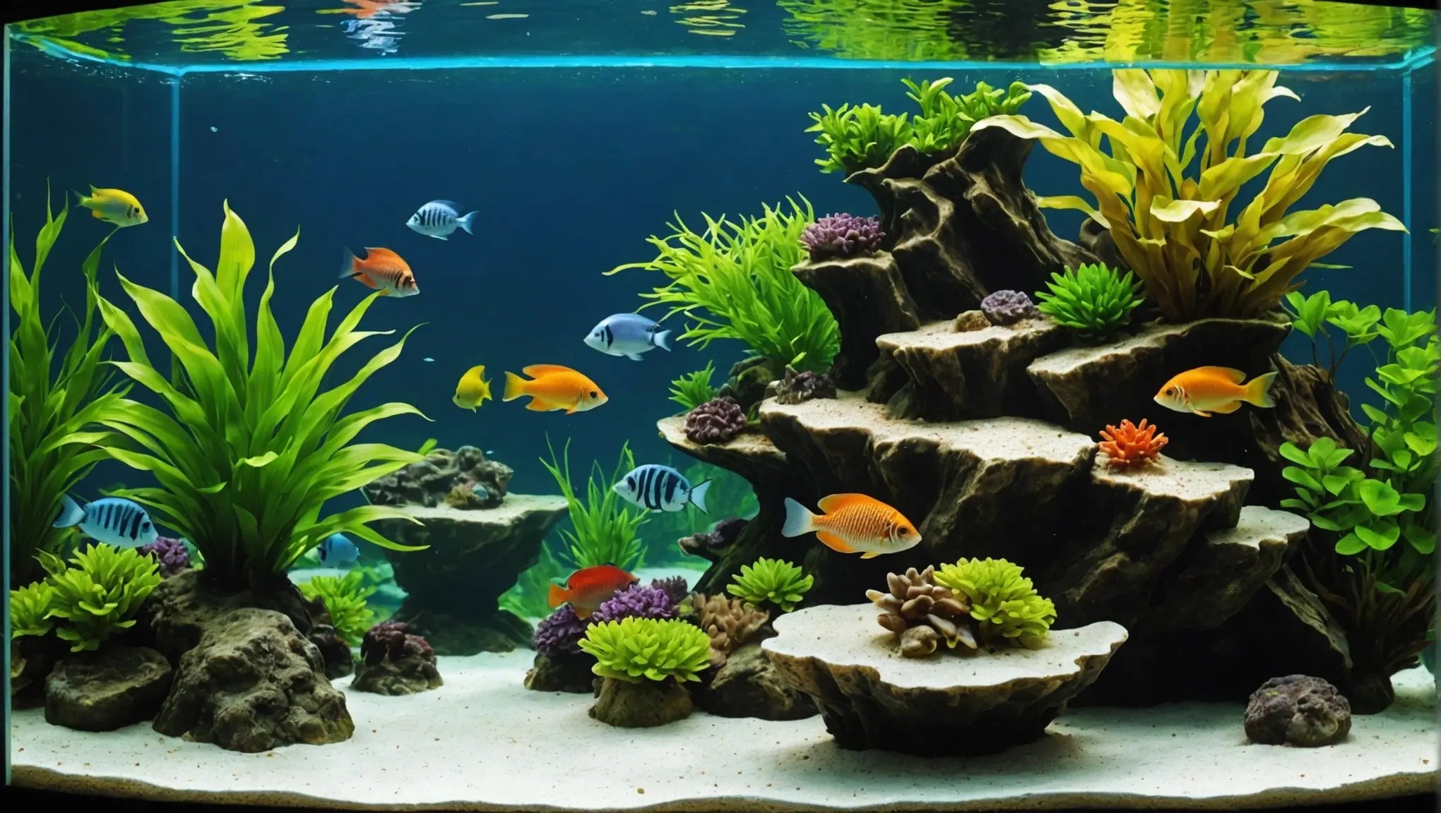 Enhance Your Aquarium with Natural Decorations for a Vibrant Aquatic Environment