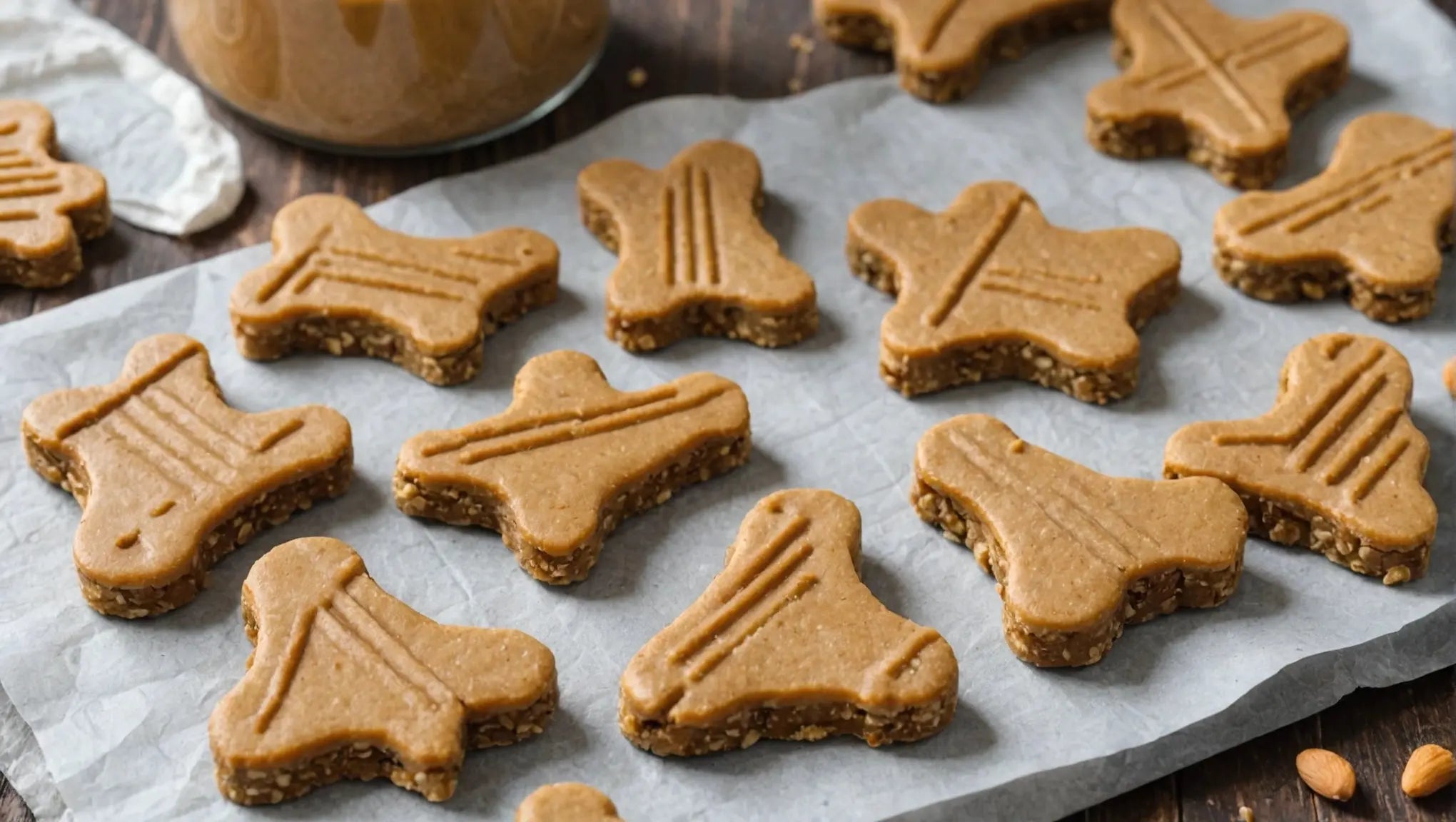 Homemade Dog Treats with Peanut Butter