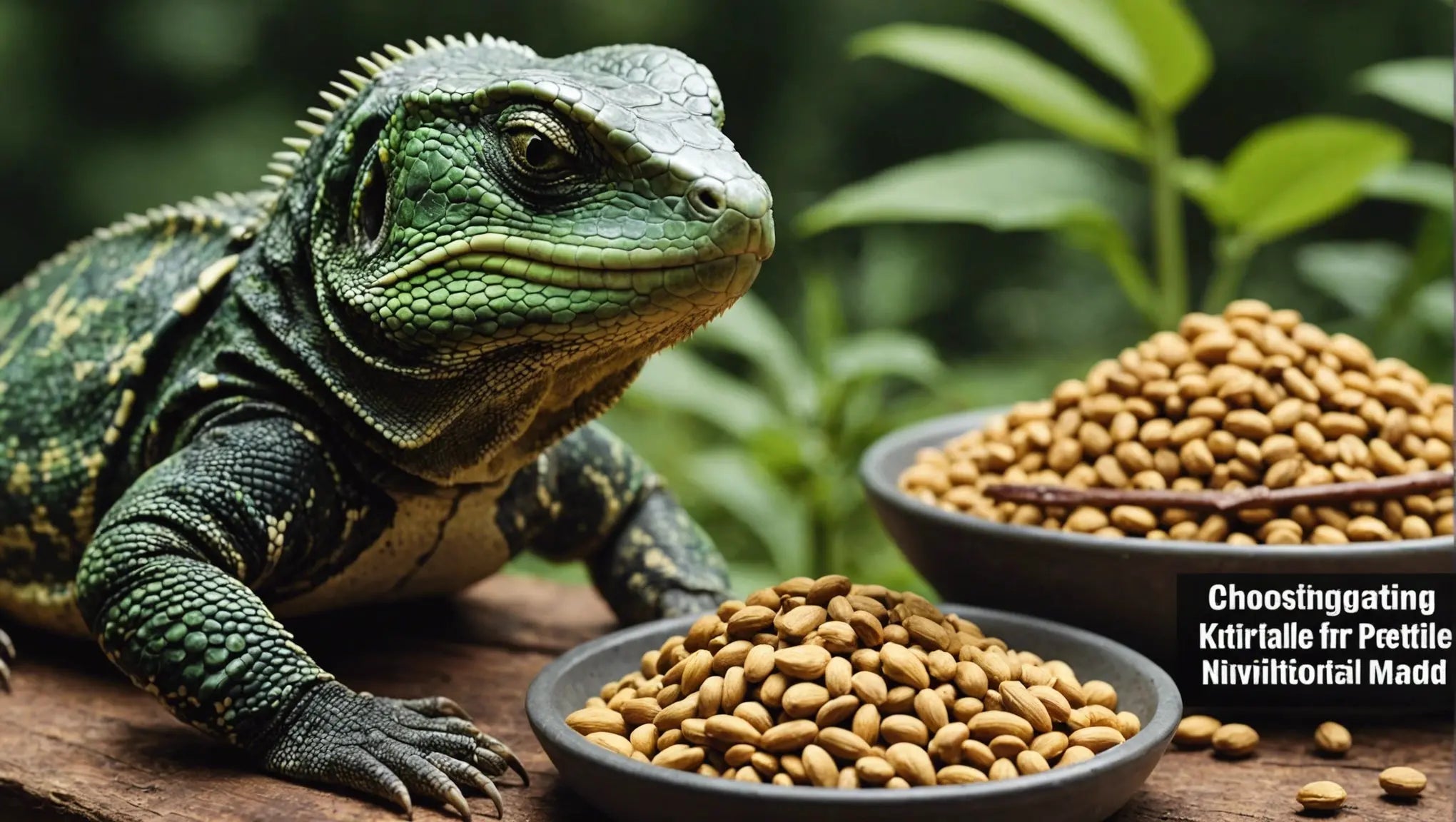 Choosing the Right Reptile Food for Your Pet's Nutritional Needs