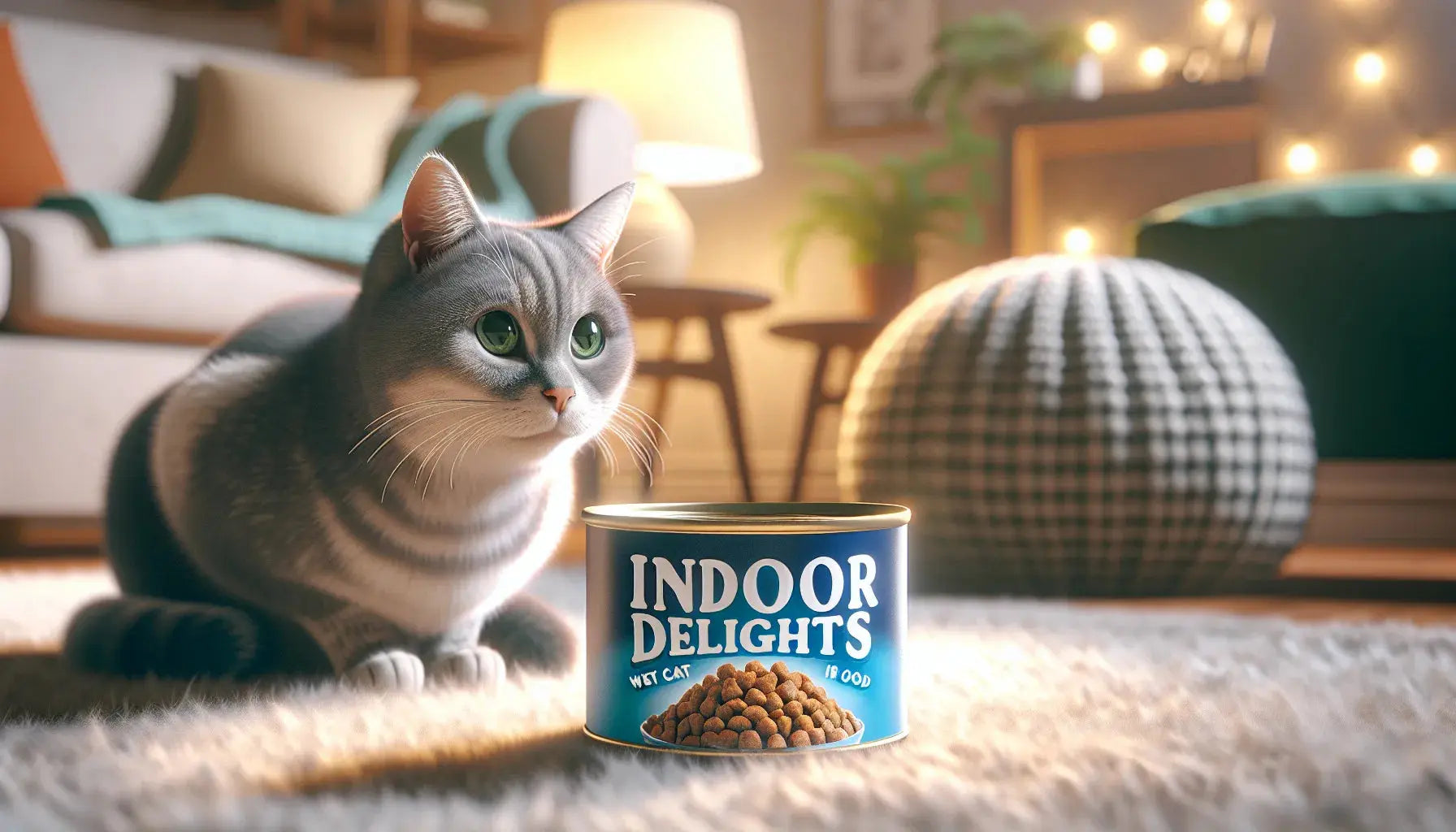 Indoor Delights: Wet Cat Food for Indoor Cats