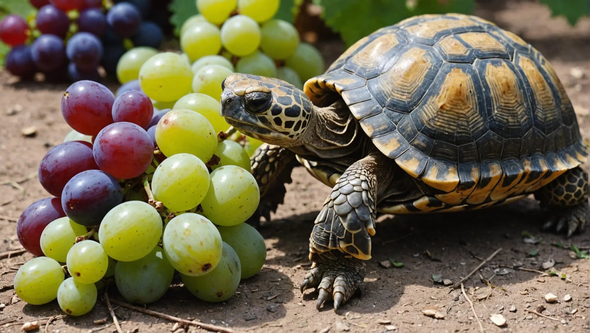 Can Russian Tortoises Eat Grapes?