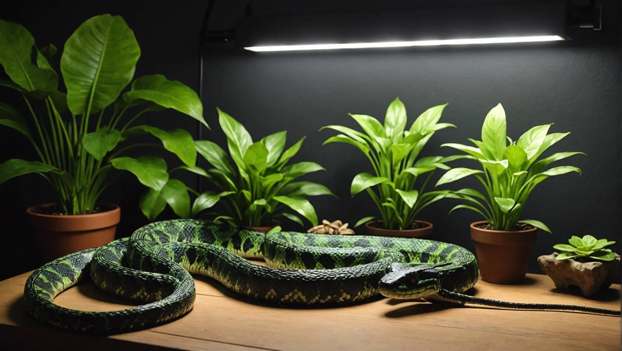 The Benefits of Using an LED Snake Light for Your Reptile